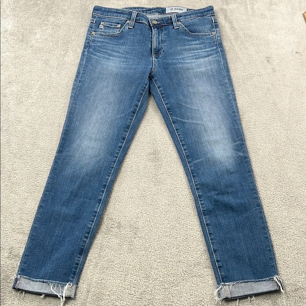 NEW AG-ED Adriano Goldschmied‎ 27, 4 Women's The Prima Roll Up Cigarette Jeans